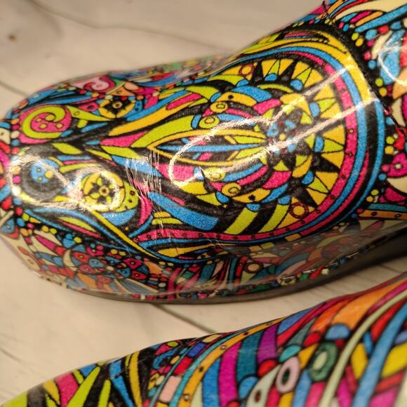 Sanita Women's Professional Carnaval Clog Multi Color Size‎ 42 US 10.5 - 11 - Picture 11 of 11